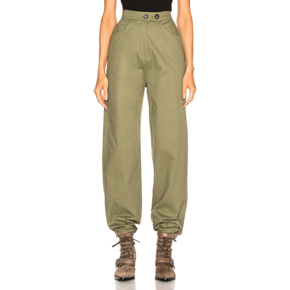 the Range Pants - New $245 The RANGE Structured Cargo Pants in Fatigue Green Size XS